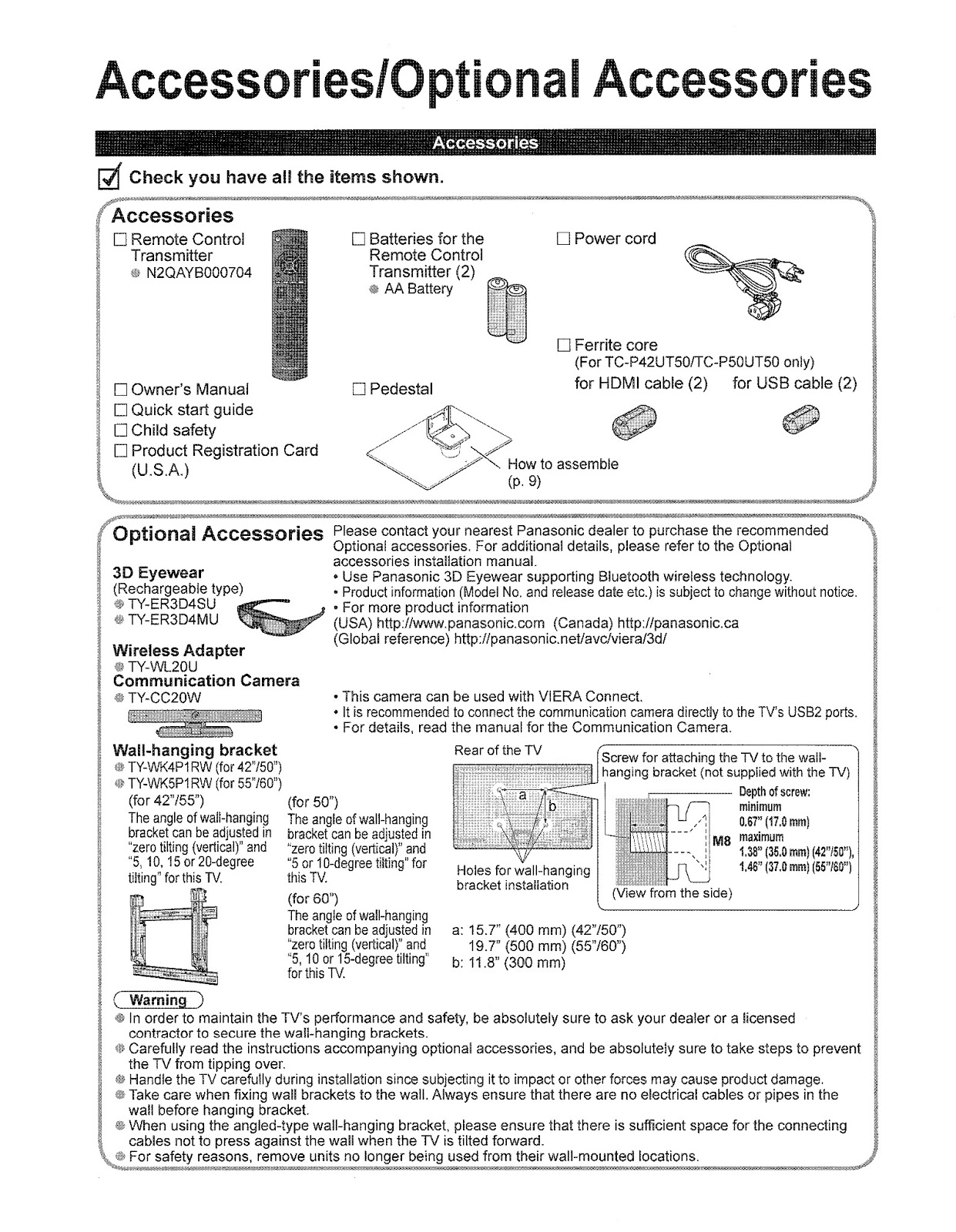 Master Electronics Repair ! PANASONIC N2QAYB000704 REMOTE CONTROL FOR TCP60UT50 MANUAL