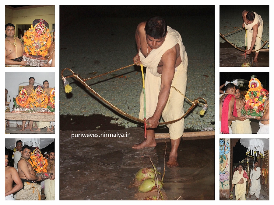 Benta or sikara  niti of Dola Govinda on Basant Pachami Day