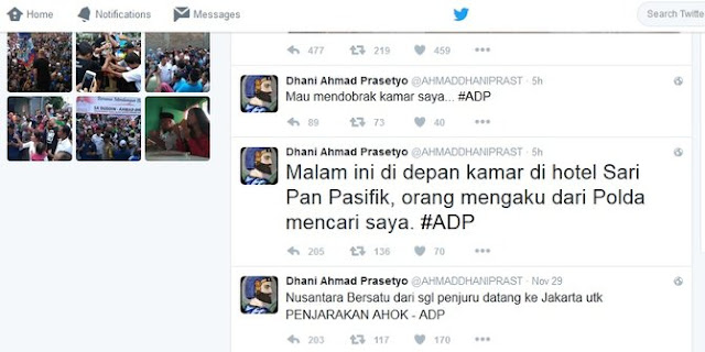 Beginilah Isi Kicauan Ahmad Dhani Sebelum Ditangkap Polisi Beginilah Isi Kicauan Ahmad Dhani Sebelum Ditangkap Polisi