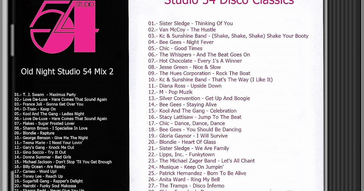Music Download Blogspot Missing Hits 7 80s Studio 54 Disco Classics
