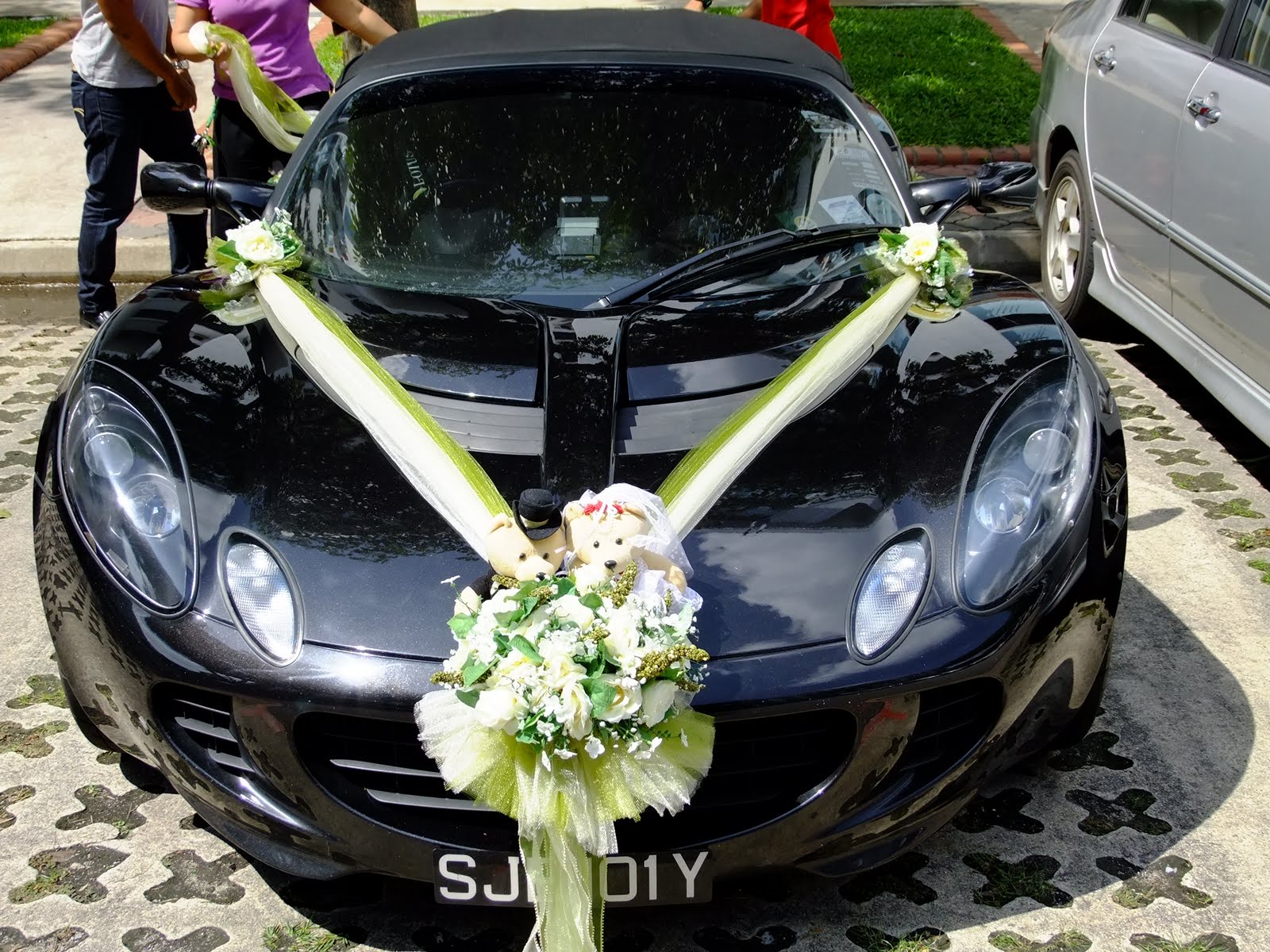 wedding car decoration