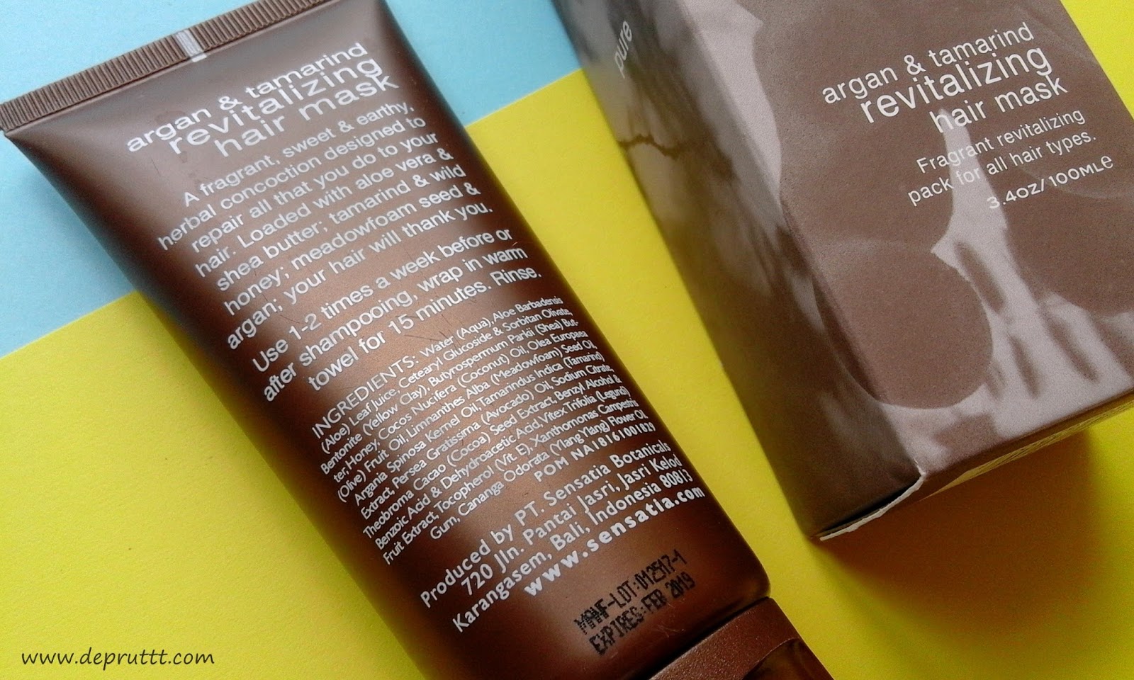 Devi Purwati Review Sensatia Botanicals Argan Tamarind