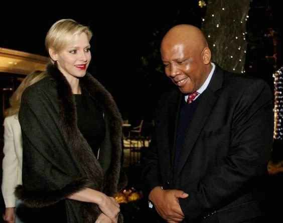 Princess Charlene of Monaco attended the Cocktail Party Peermont Emperors Palace Charity at the Vegas of Africa’s five-star D’oreale Grande