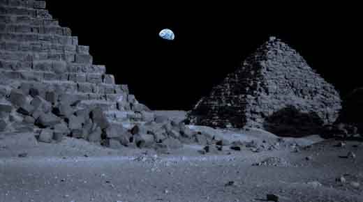 Pirámides y estructuras alienígenas en la Luna: Un encubrimiento como ningún otro!