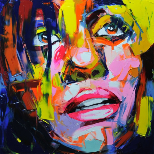 Colorful Knife Paintings by Francois Nielly