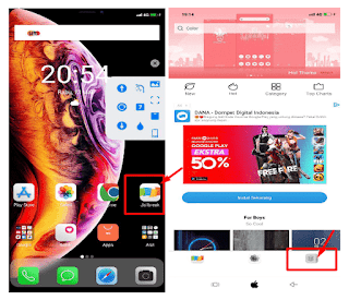 Cara Merubah tema/tampilan HP Xiaomi menjadi Iphone X Tanpa Root