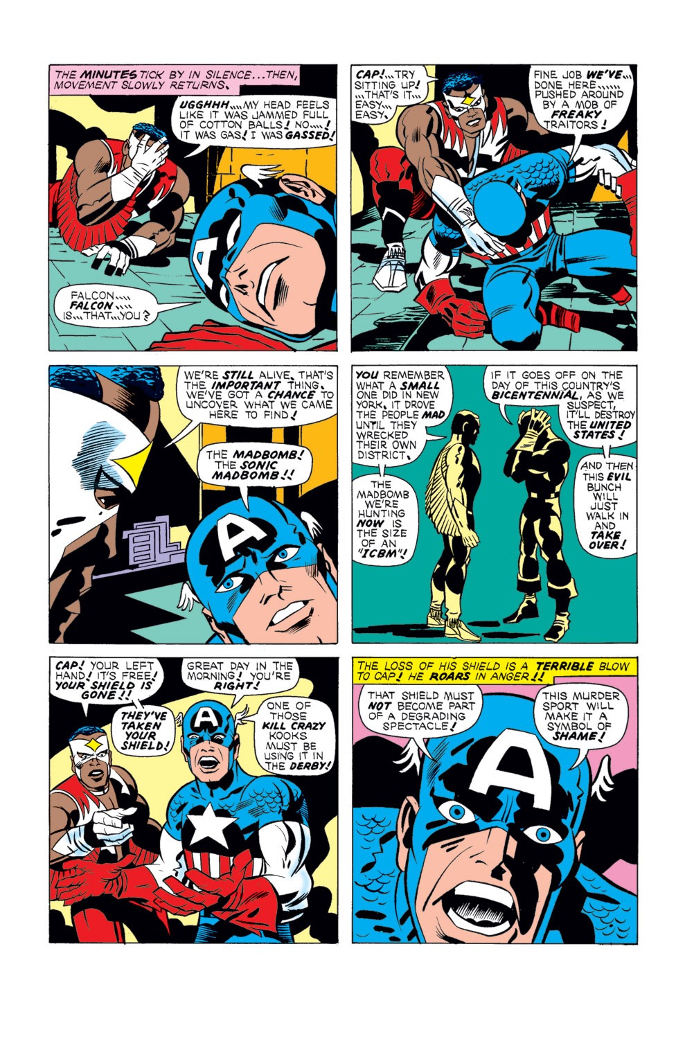 Read online Captain America (1968) comic -  Issue #196 - 5