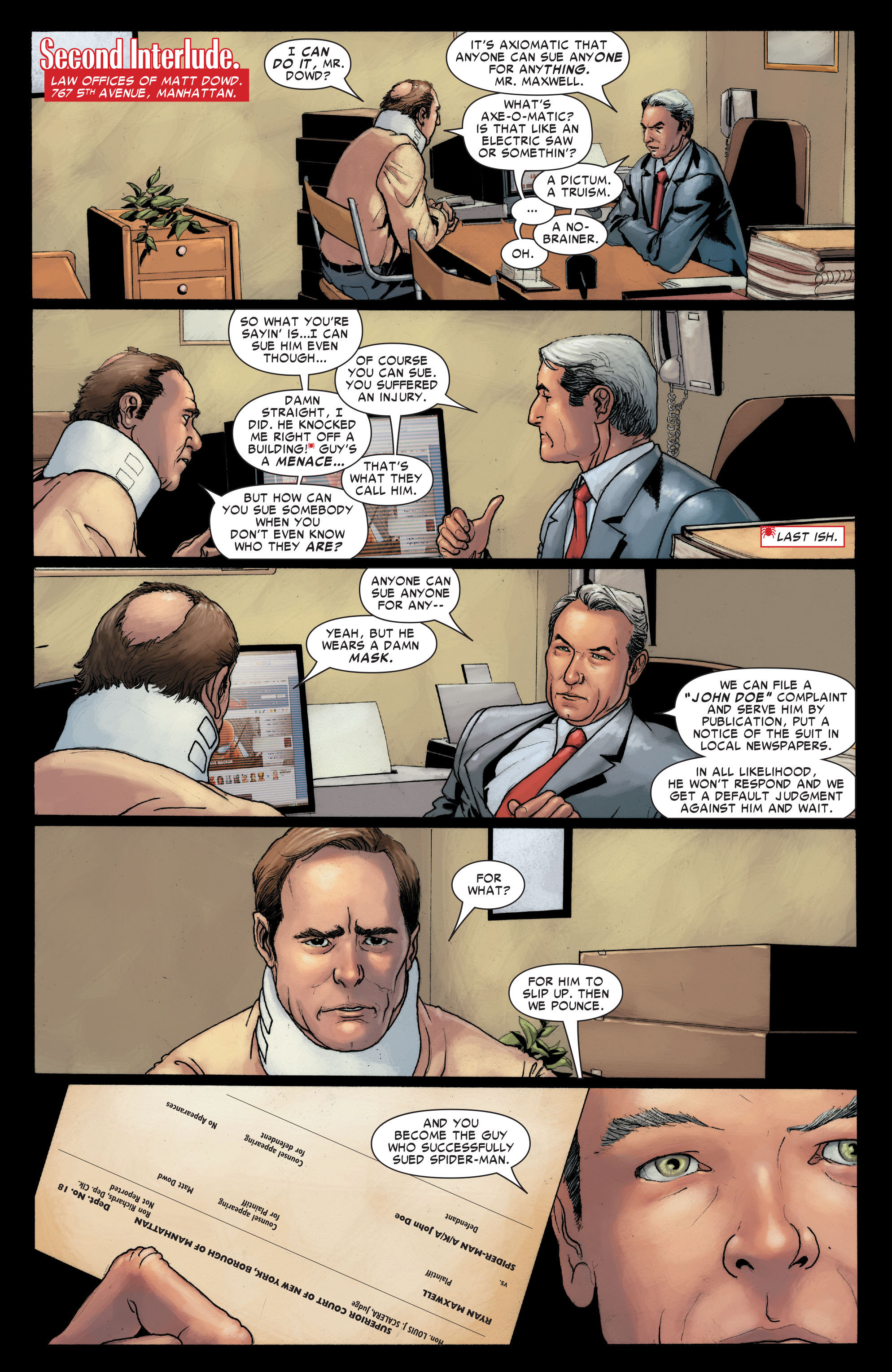 Read online Spider-Man: Brand New Day comic -  Issue # TPB - 128