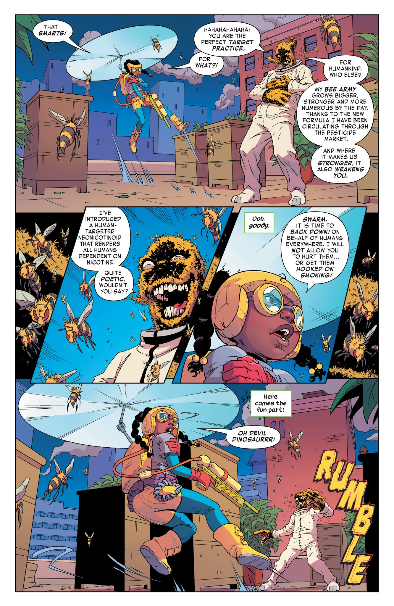 Read online Moon Girl And Devil Dinosaur comic -  Issue #31 - 18