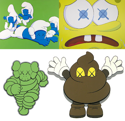 examples of KAWS work