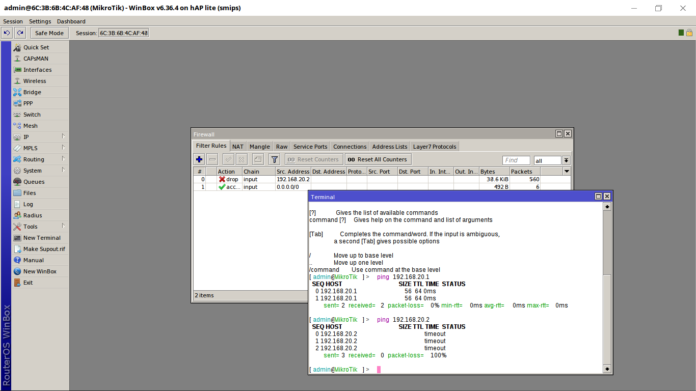 Basic Firewall MikroTik Nasrulloh Azhar Basic firewall mikrotik nasrulloh azhar