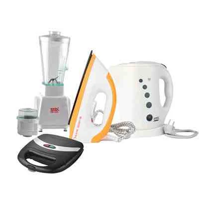 Kitchen Bundle: Cooking Items and Household Appliances - Blenders, Electric Jugs, Sandwich Makers, Iron, etc..