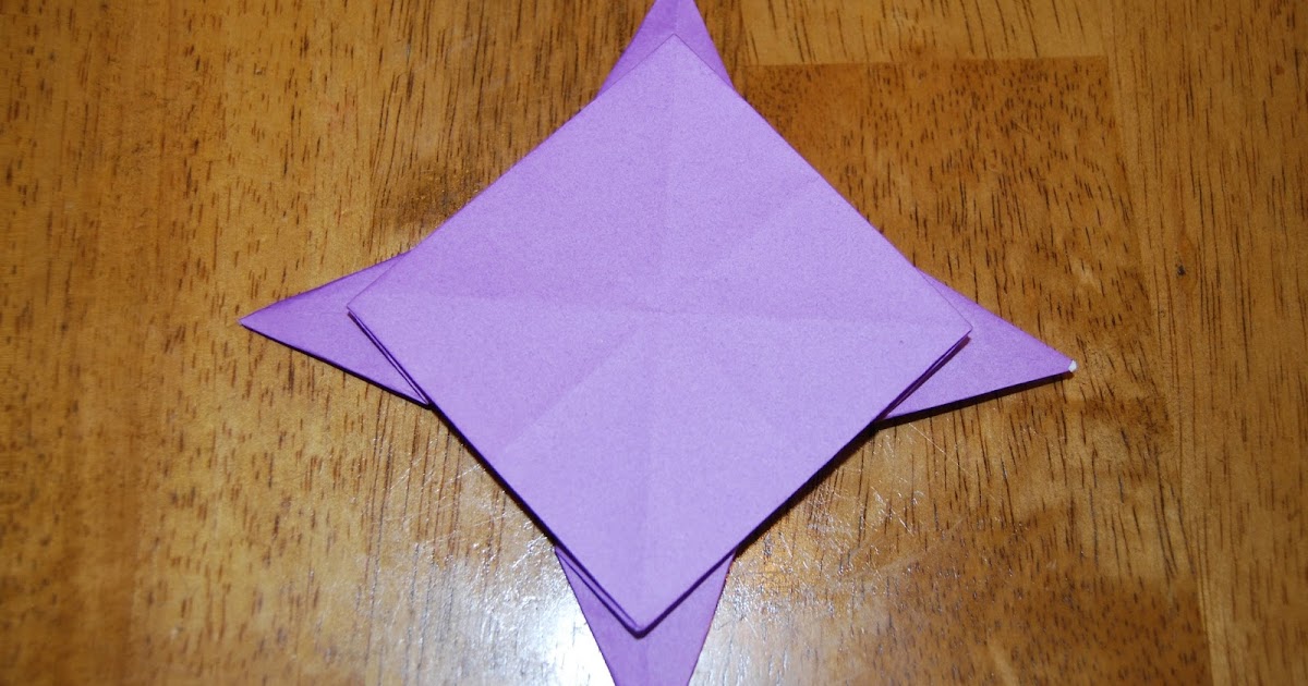 origami-4-pointed-star