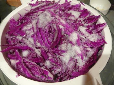 The Preserving Patch: Pickled Red Cabbage for cold winter nights.