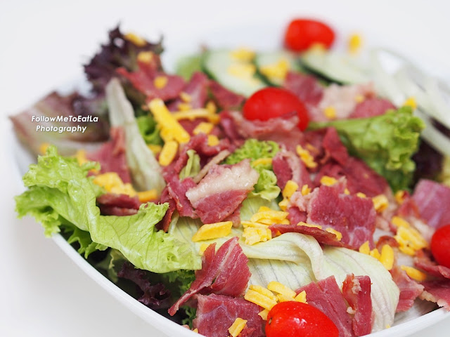 Garden Salad With Beef Bacon RM 15.90