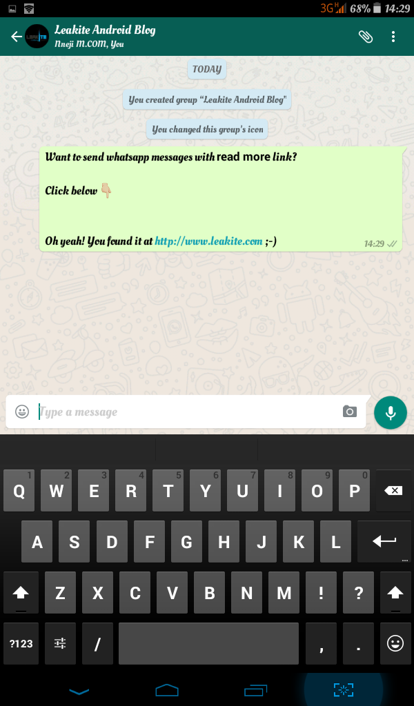 How To Add 'Read more' Link To Whatsapp Messages | Techno Live