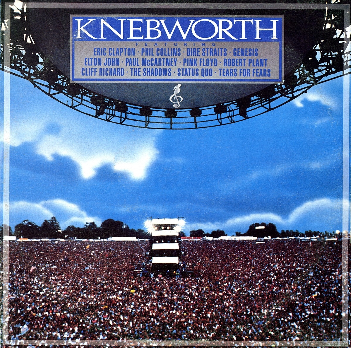 Pink Floyd Ilustrado 1990 Knebworth. The Album