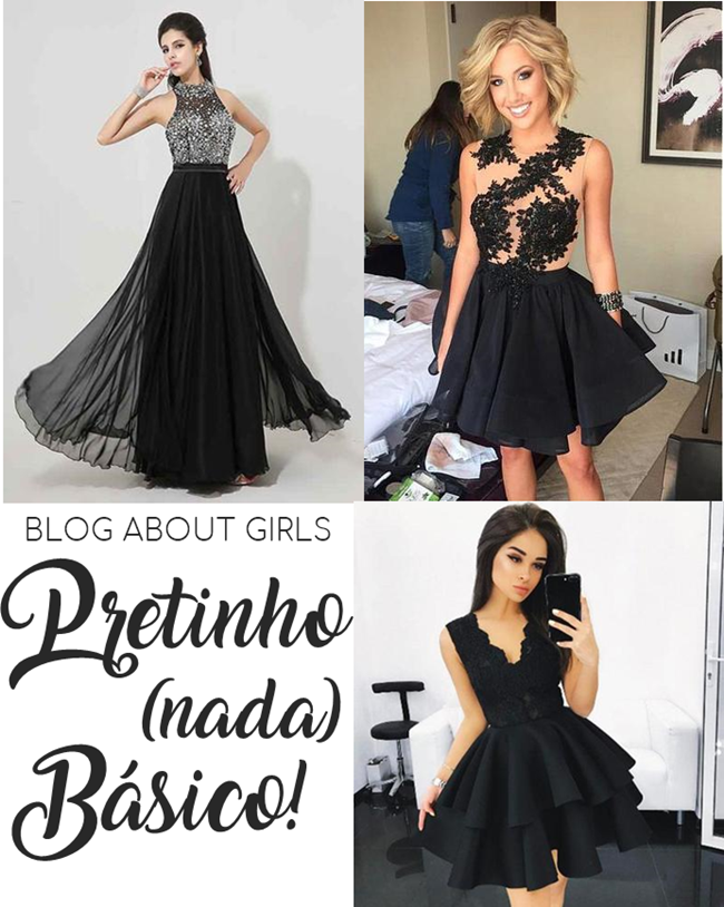 vestidos lindos pretos