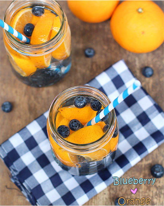 Blueberry Orange Water
