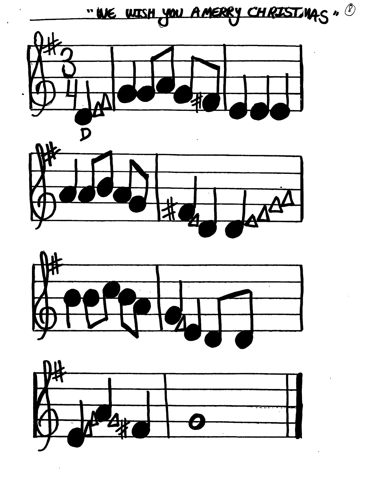 Doraemon theme song Miss Jacobson's Music: HOLIDAY RECORDER-KEYBOARD SONGS WORKSHEETS