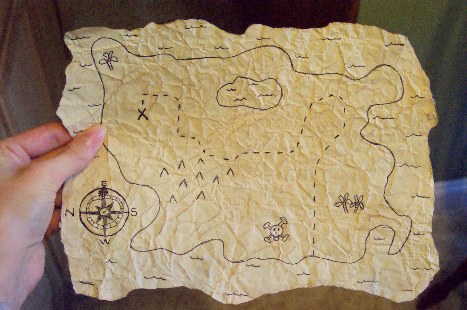 how-to-make-treasure-map-paper