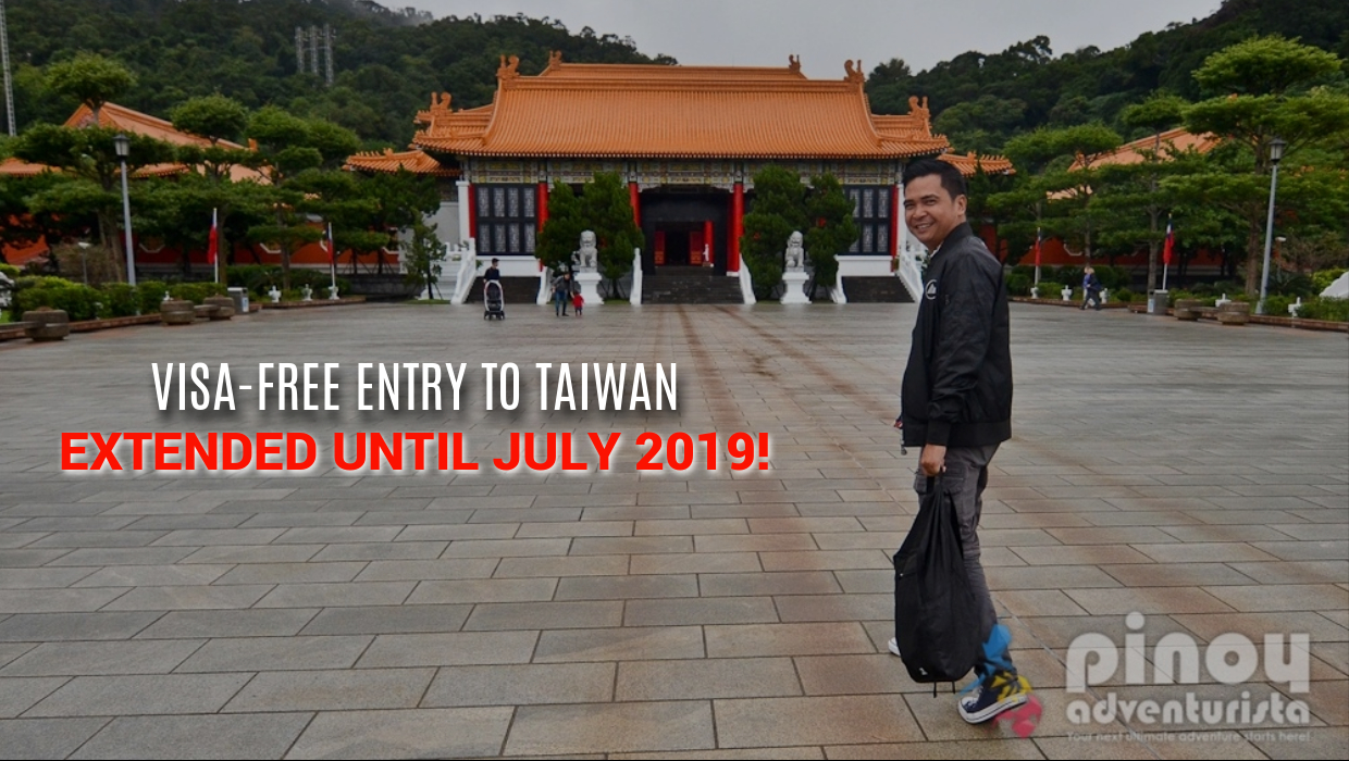 VISAFREE Entry to Taiwan for Filipinos has been EXTENDED (Requirements