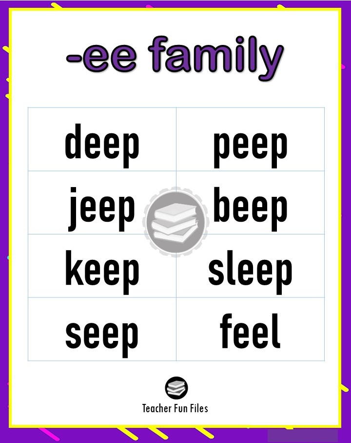teacher-fun-files-long-e-word-family-chart