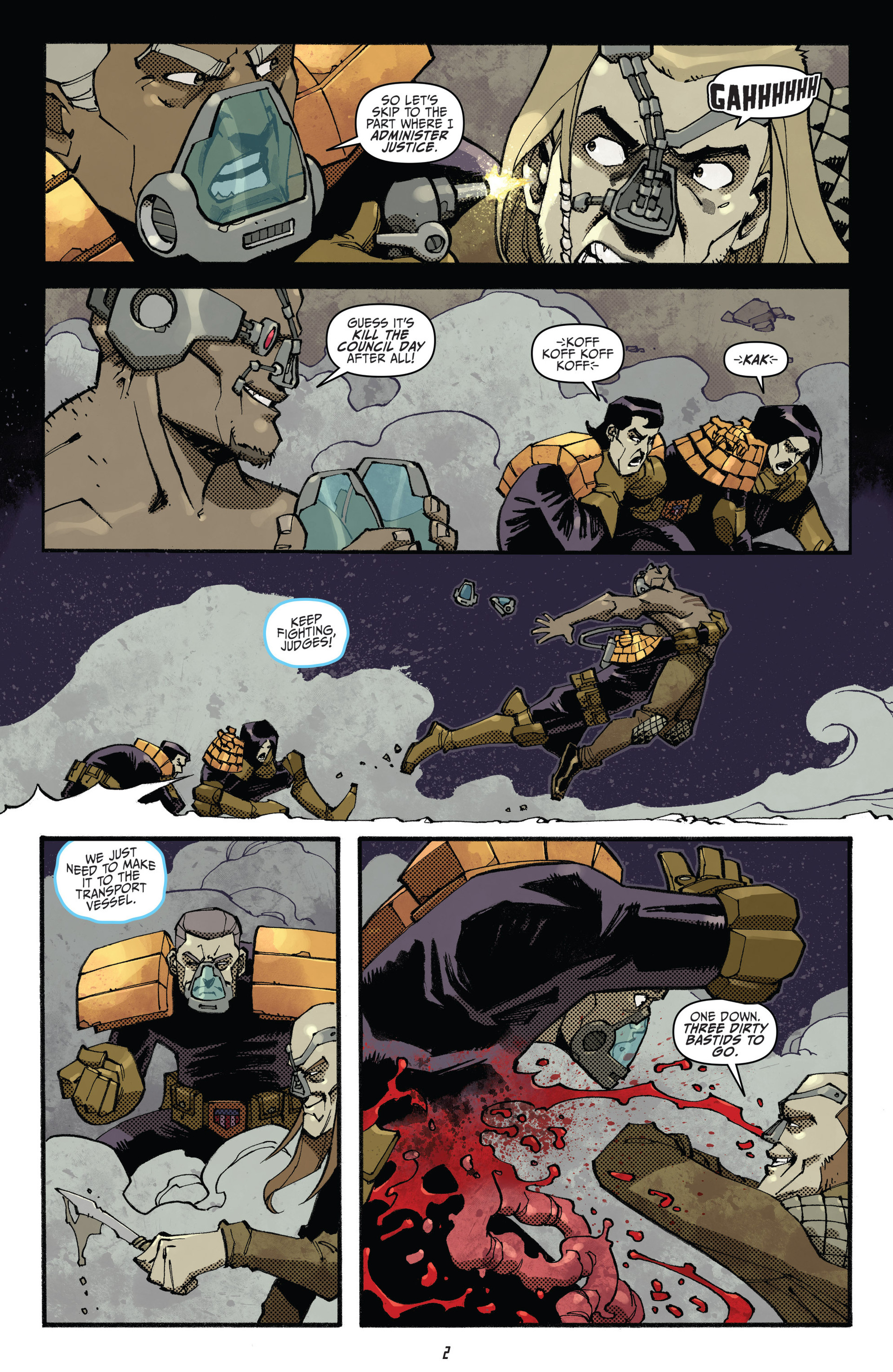 Read online Judge Dredd (2012) comic -  Issue #24 - 4