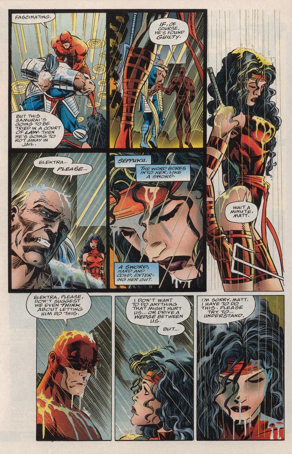 Elektra (1996) Issue #13 - Seppuku (American Samurai Part 3) #14 - English 15