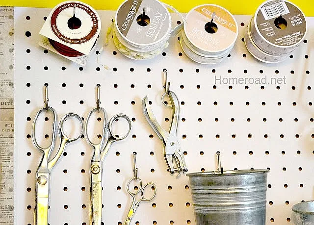 Craft room organization