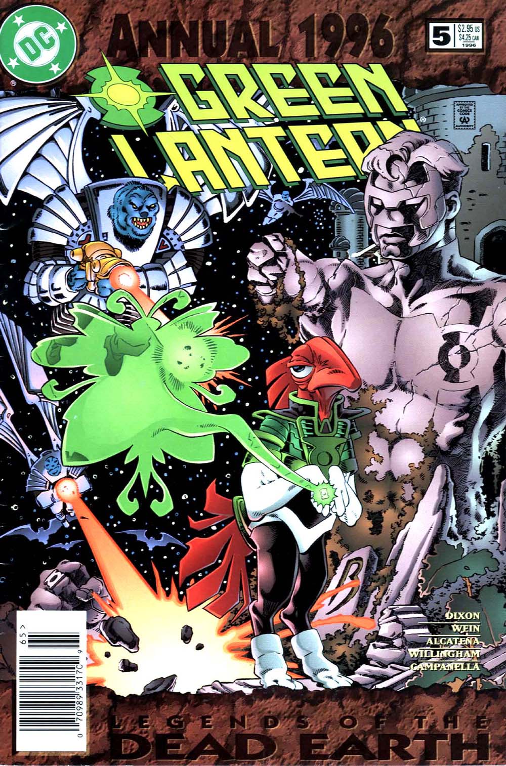 Read online Green Lantern (1990) comic -  Issue # Annual 5 - 1