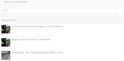 Sidebar blog dibawah postingan pindah ke bawah
