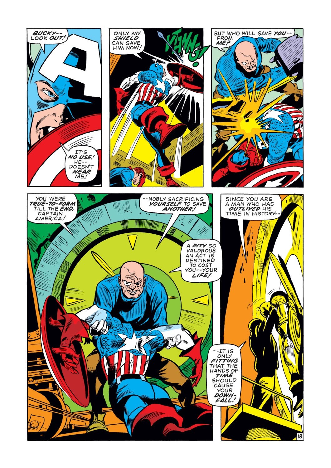 Captain America (1968) Issue #131 #45 - English 18