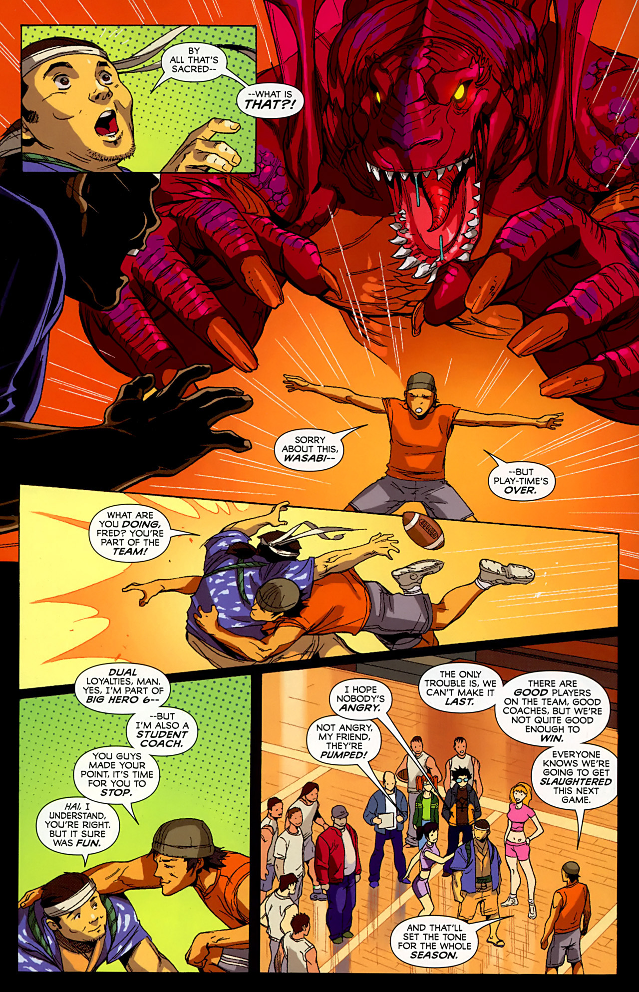 Read online Big Hero 6 (2008) comic -  Issue #2 - 21