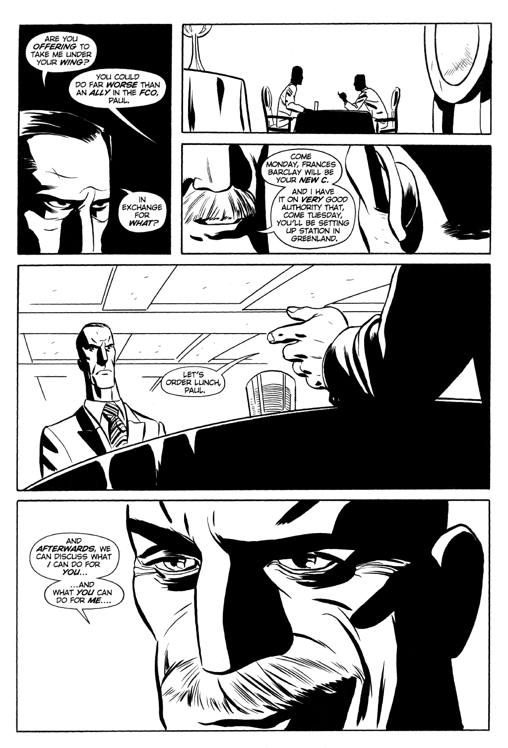 Read online Queen & Country comic -  Issue #21 - 26