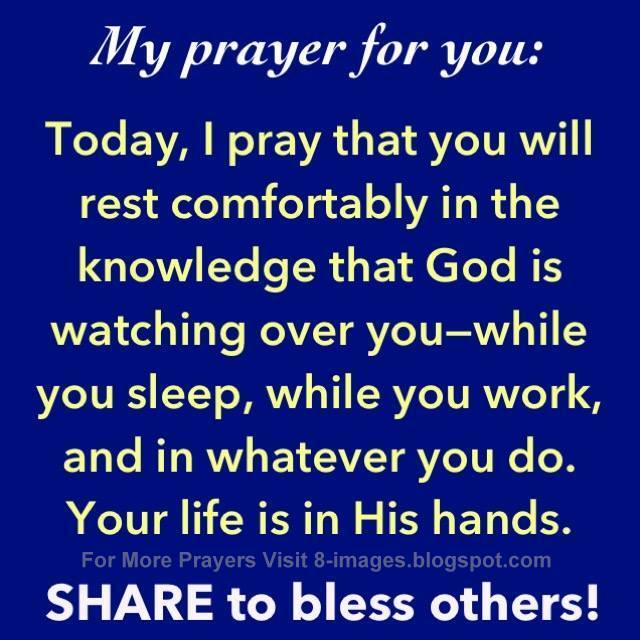 Prayer for Rest And Comfort Good Sleep. Quotes