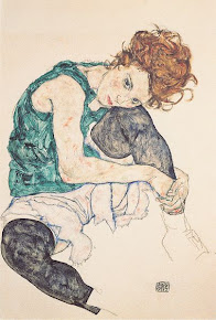 "Muer sentada" (1917)