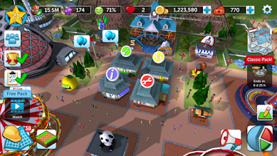 لعبة RollerCoaster Tycoon Touch للأندرويد، لعبة RollerCoaster Tycoon Touch مدفوعة للأندرويد، لعبة  RollerCoaster Tycoon Touch مهكرة للأندرويد