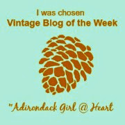 My Vintage Blog at Adirondack Girl