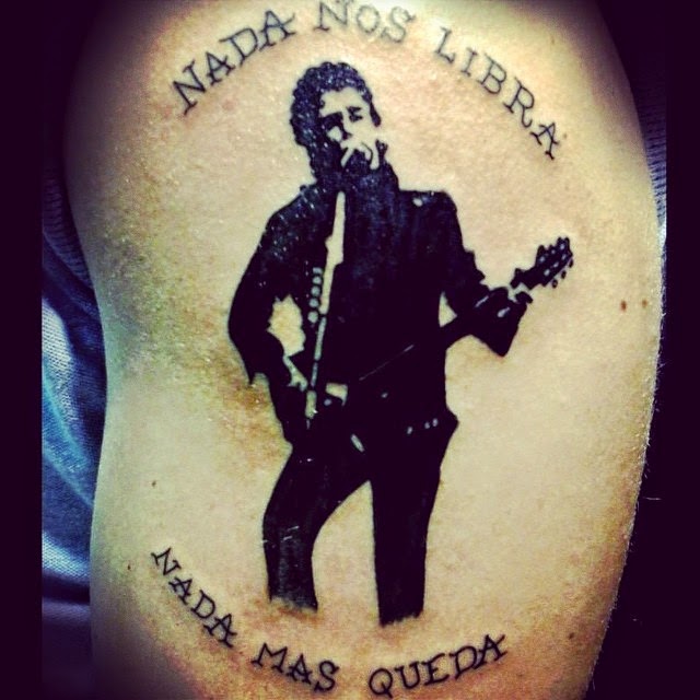 Tatuaje de Gustavo Cerati