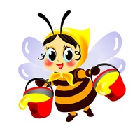 Сучасні вірші для дітей українською: Віршик про бджілку ...