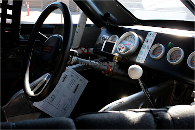 inside view of stock car