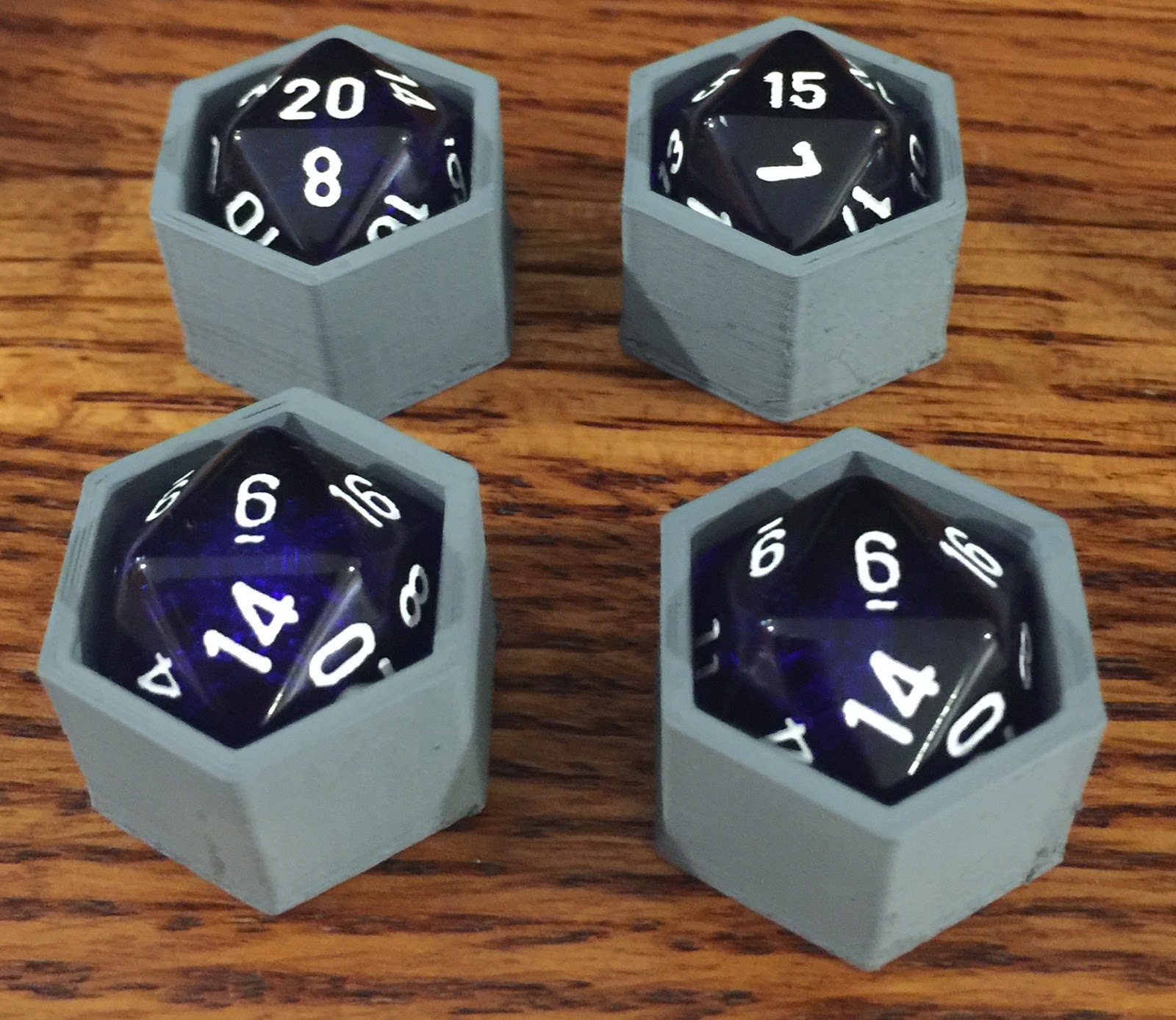 Battle Gaming One D20 Holder for Pharasma Numbers Spell