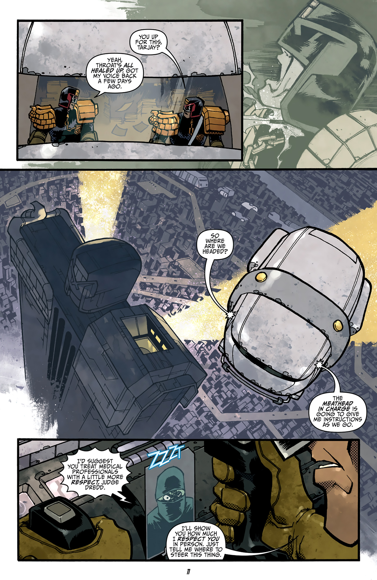 Read online Judge Dredd (2012) comic -  Issue #3 - 14