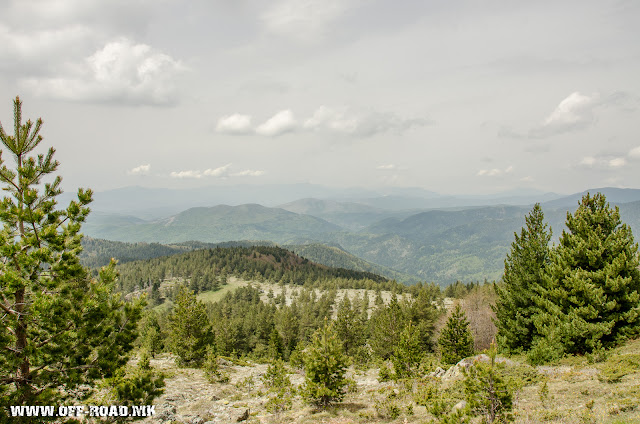 Panorama of Mariovo region in Macedonia