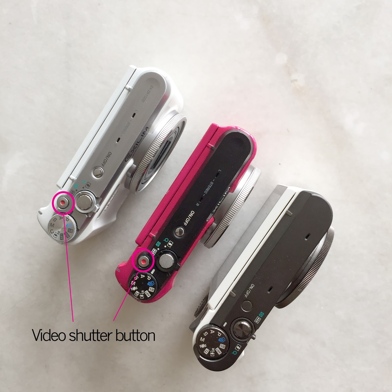 Selfie Camera Review: Casio Exilim ZR3500 (vs ZR1000 / ZR1500) - Grace