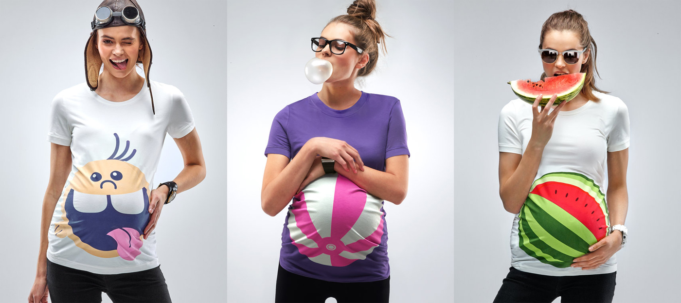 Sólo En Camisetas: divertidas regalar a embarazadas