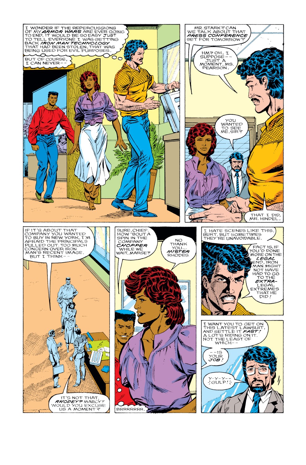 Read online Iron Man (1968) comic -  Issue #233 - 8