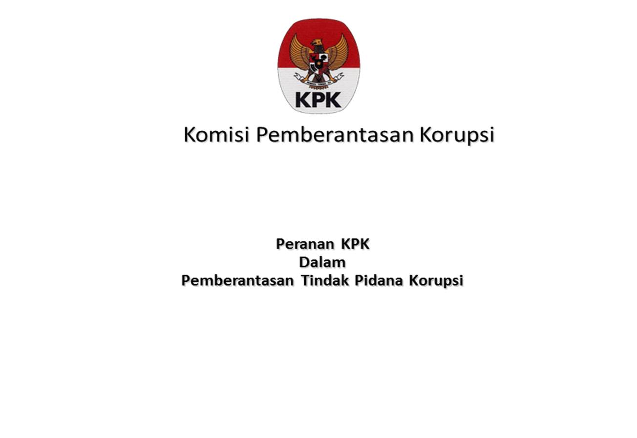 Contoh Makalah Kasus Korupsi