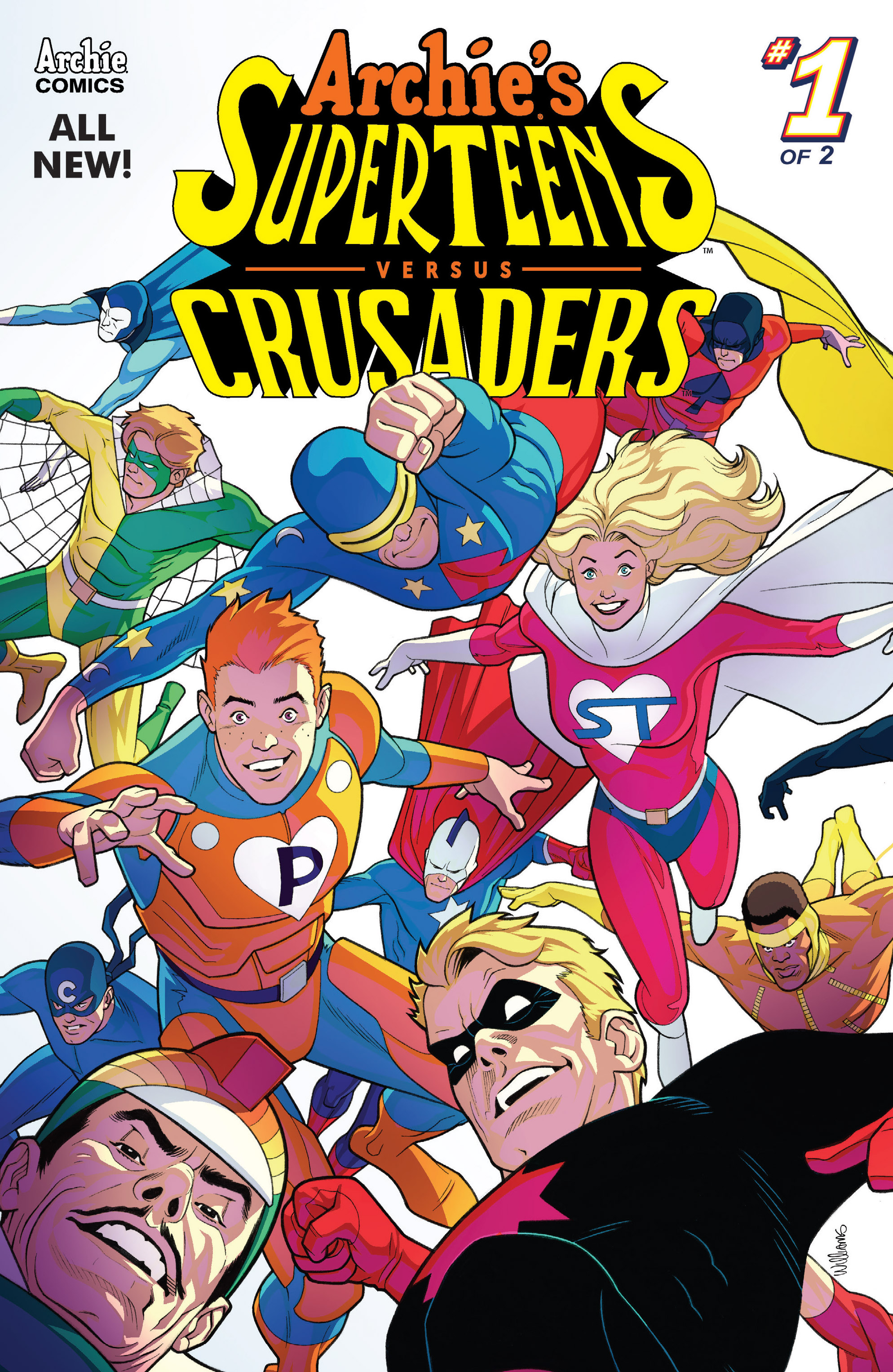 Read online Archie's Superteens Versus Crusaders comic -  Issue #1 - 1